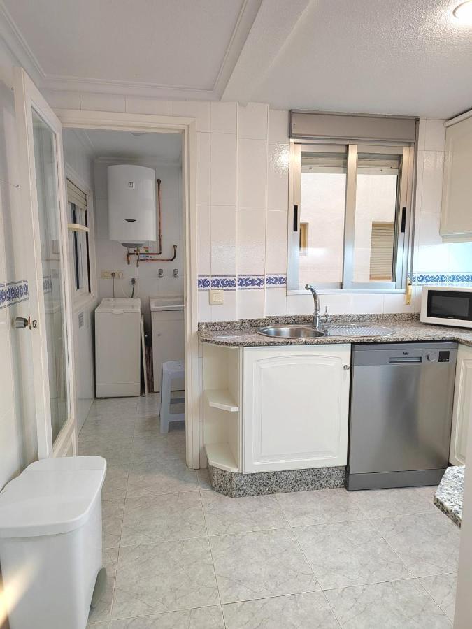 Apartamento Santa Pola Primera Linea De Playa Luaran gambar